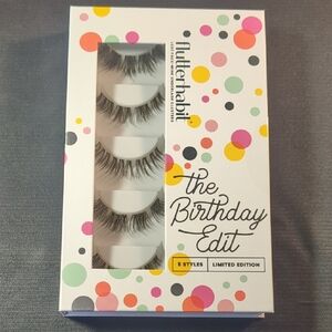 Flutter Habit The Birthday Edit False Eyelashes - Multi-color Pack
